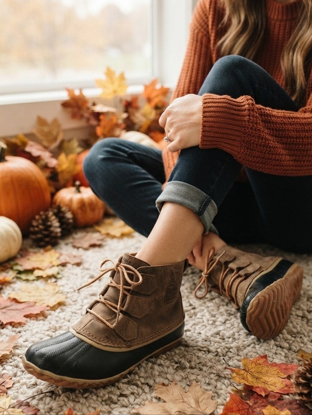 Sorel Cheyanne II Duck Boots Waterproof Women's Size 7